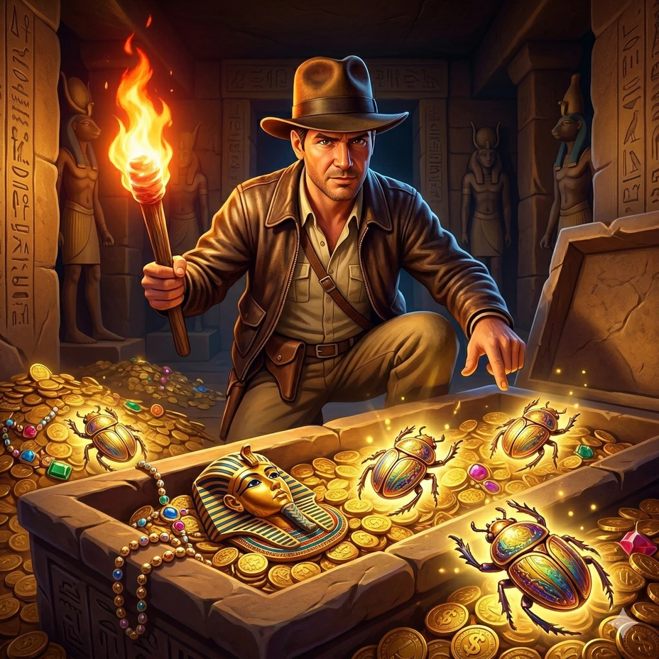 John Hunter Scarab sur GGPlay Casino